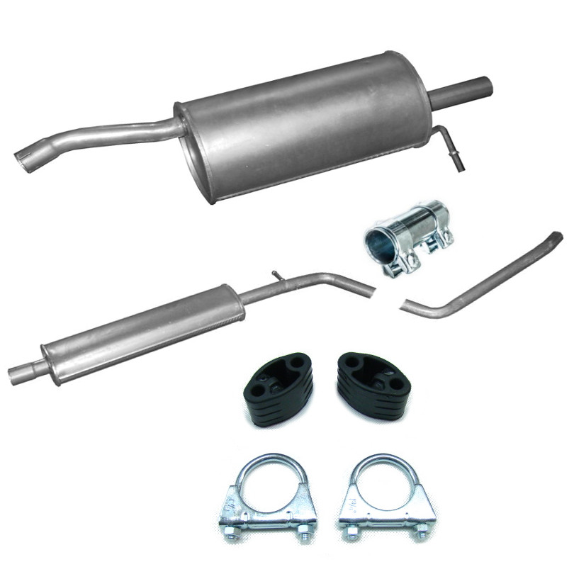 Auspuff Mitsubishi Colt 1.6i Endschalldämpfer+MONTAGEWARE