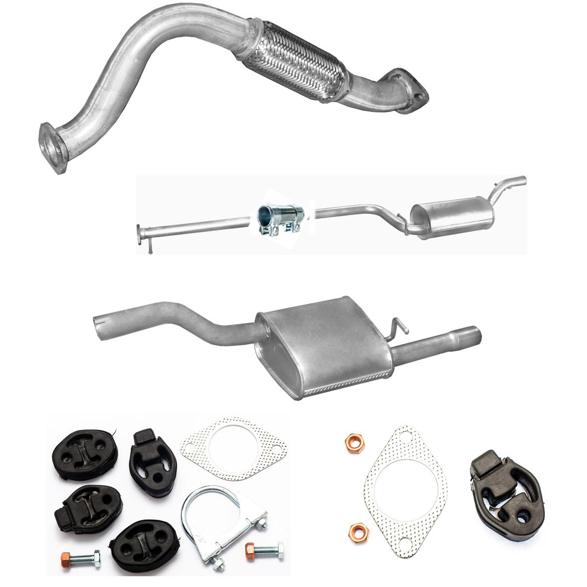 Endschalldämpfer Ford Focus 1.8i 16v Kombi