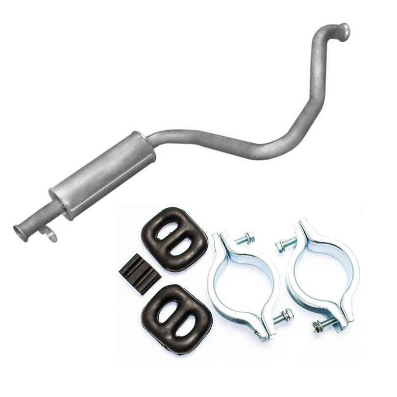 Mittellschalldämpfer Auspuff Saab 9-3 2.0i/2.3i & Turbo 2.2TID Neuware ...